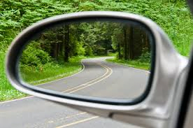 auto achteruitkijkspiegel