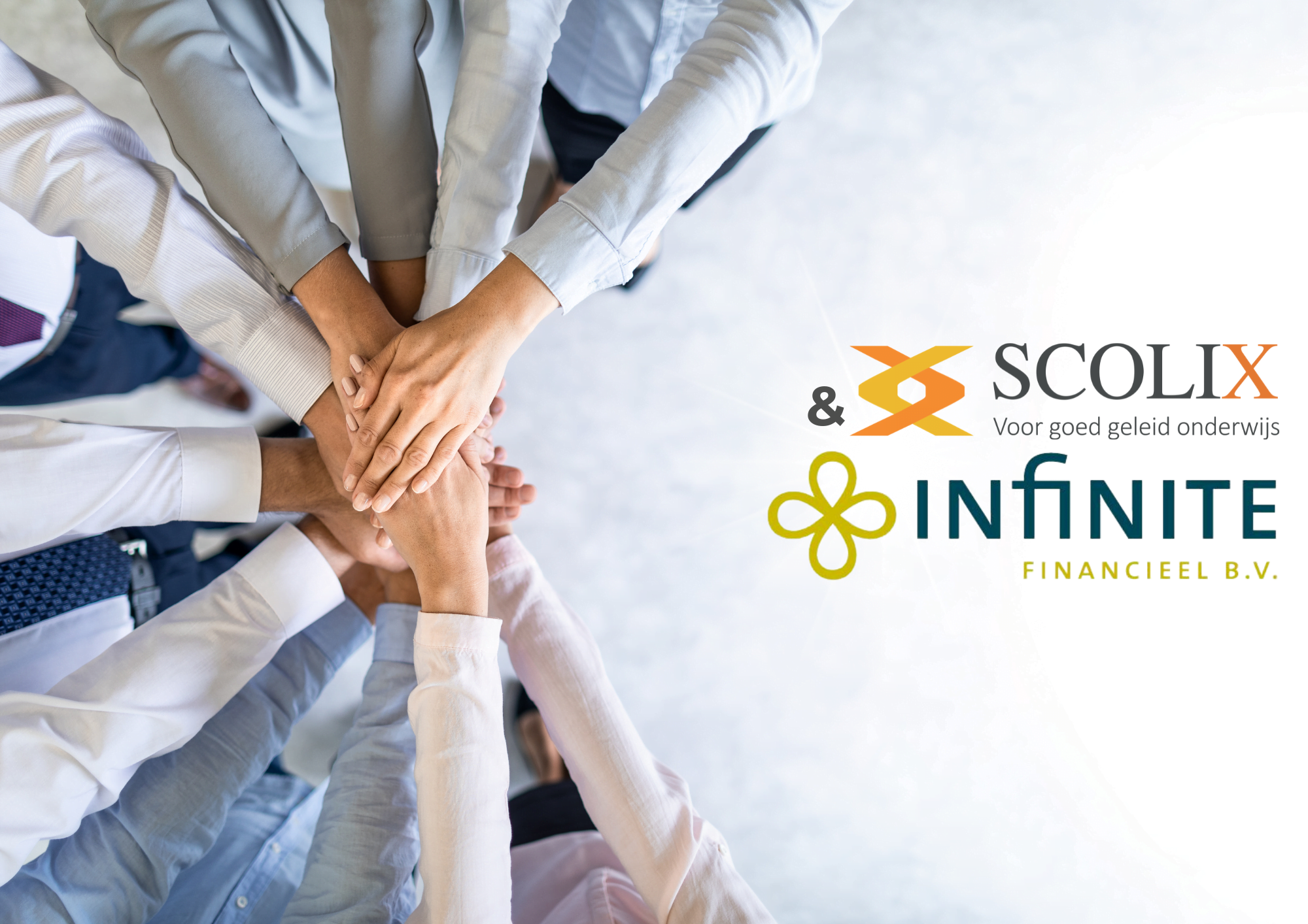 ScoliX en Infinite Financieel intensiveren hun samenwerking ten dienste van het onderwijs